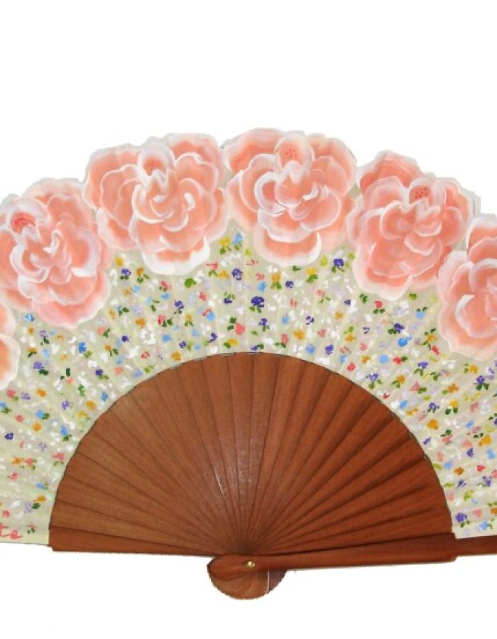 Rosas de Granville en blanco